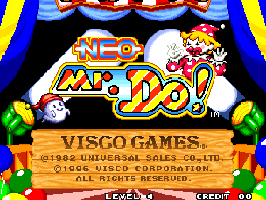 Neo Mr Do Screenshot
