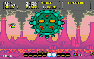 Super Fantasy Zone Screenshot